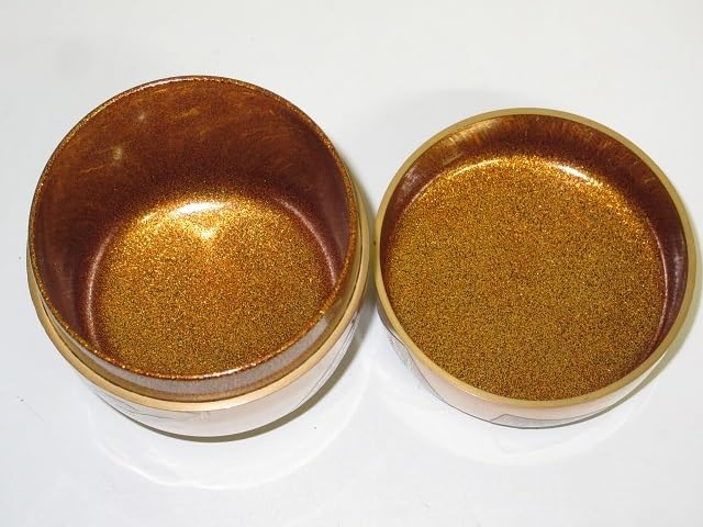 ア127 『加州　大井好雲斎』作『加賀蒔絵　一閑四方　朱瓜緑巻莨入　共箱』茶道具 Amazon.co.jp: rr1799 品 大井好雲斎 朱金大棗 共箱入り 好雲斎造 扇面